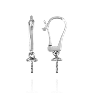 Click-In Leverback with 4 mm Cup Dangle (22 x 10 mm)