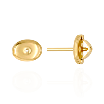 Guardian Ear Post and Back Sets (Post Size .036" x 7/16")