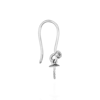 Accented Shepherd Hook with 4 mm Cup (23 x 9 mm)