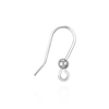 Shepherd Hook with 3 mm Bead (15 x 10 mm)