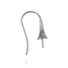 Shepherd Hook with 6 mm Cup (23 x 10 mm) (Pearl Not Included)