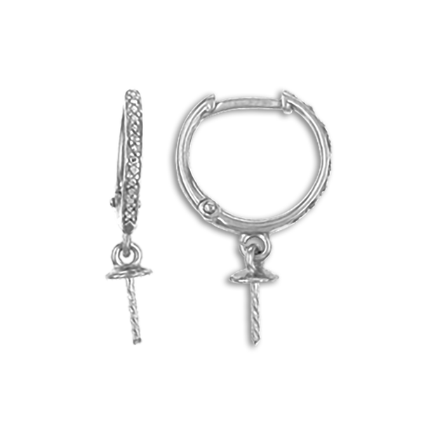 Round Click-In Leverback with 6 mm Cup (20 x 12 mm)