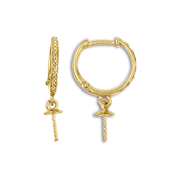 Round Click-In Leverback with 6 mm Cup (20 x 12 mm)