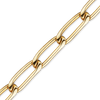 Bulk / Spooled Elongated Curb Chain in 14K Gold-Filled (2.90 mm - 5.10 mm)