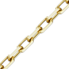 Bulk / Spooled Elongated Diamond Cut Cable Chain in 14K & 18K Yellow Gold (1.00 mm - 5.10 mm)