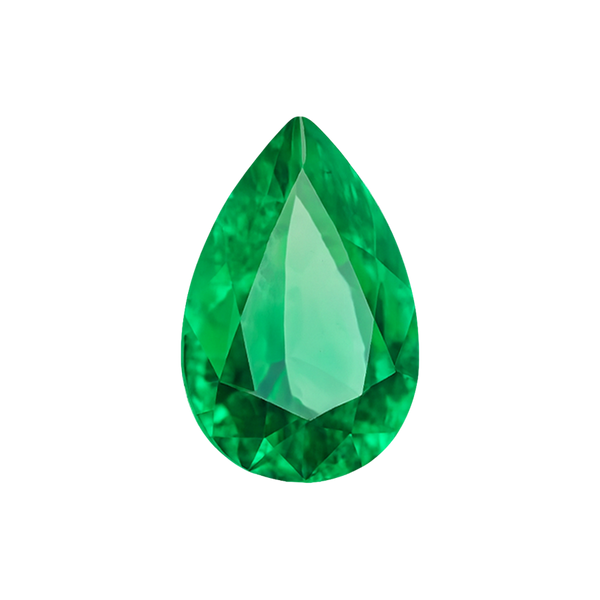 Pear Shape Emerald - May Birthstones