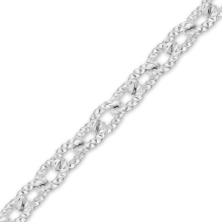 Bulk / Spooled Fancy Round Cable Chain in Sterling Silver (2.40 mm - 3.80 mm)