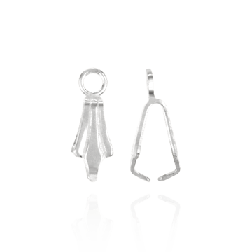 Stone/Pearl Bails with Jump Ring