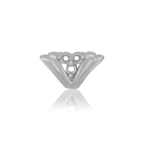 3 Stone Accented Bail (6.0 mm)
