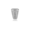 3 Stone Accented Bails with Fluted Design (9.0 mm)