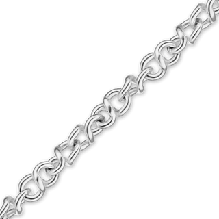 Bulk / Spooled Fancy Twist Cable Chain in Sterling Silver (3.80 mm)