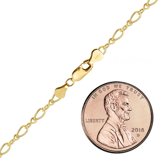 Finished Figure Eight Bracelet in 14K Gold-Filled (2.30 mm - 5.50 mm)