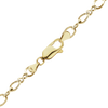 Finished Figure Eight Anklet in 14K Yellow Gold (2.30 mm - 3.70 mm)