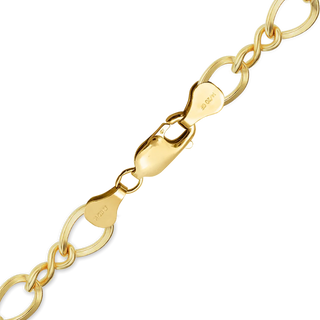 Finished Figure Eight Anklet in 14K Gold-Filled (2.30 mm - 5.50 mm)