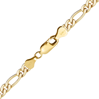 Finished Classic Figaro Bracelet in 14K Gold-Filled (1.50 mm - 5.00 mm)