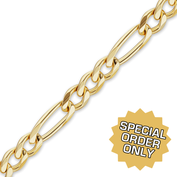 Special Order Only: Bulk / Spooled Classic Figaro Chain in 14K and 18K Gold