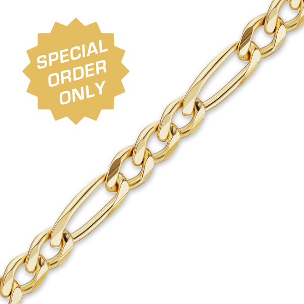 Special Order Only: Bulk / Spooled Classic Figaro Chain in 14K and 18K Gold