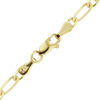 Finished Classic Figaro Anklet in 14K Yellow Gold (1.50 mm - 11.50 mm)