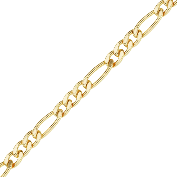 Bulk / Spooled Classic Figaro Chain in 14K Gold-Filled (1.50 mm - 5.00 mm)