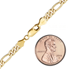 Finished Classic Figaro Bracelet in 14K Gold-Filled (1.50 mm - 5.00 mm)