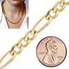 Bulk / Spooled Classic Figaro Chain in 14K Yellow Gold (1.50 mm - 11.50 mm)