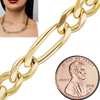 Bulk / Spooled Classic Figaro Chain in 14K & 18K Yellow Gold (1.50 mm - 11.50 mm)