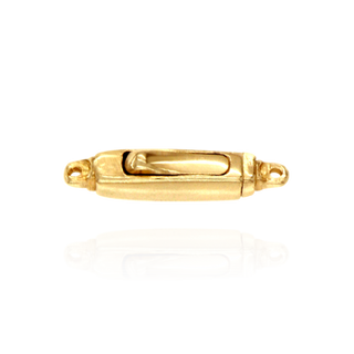 Clasps with End Caps (with Rings) (3 x 15.3 mm)