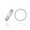 Sterling Silver Flat Wedding Bands (2.0 mm - 8.0 mm)