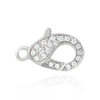 Lobster Locks With Diamonds (11.6 x 21.3 mm)