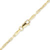 Finished Anchor Mariner Cable Bracelet in 14K Yellow Gold (2.00 mm - 4.85 mm)