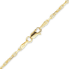 Finished Anchor Mariner Cable Bracelet in 14K Yellow Gold (2.00 mm - 4.85 mm)