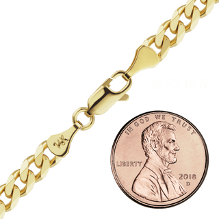 Grace CU Chain in Yellow Gold