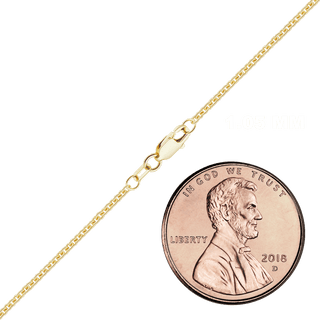 Finished Heavy Round Semi-Solid Cable Bracelet in 14K Yellow Gold (1.05 mm - 3.80 mm)