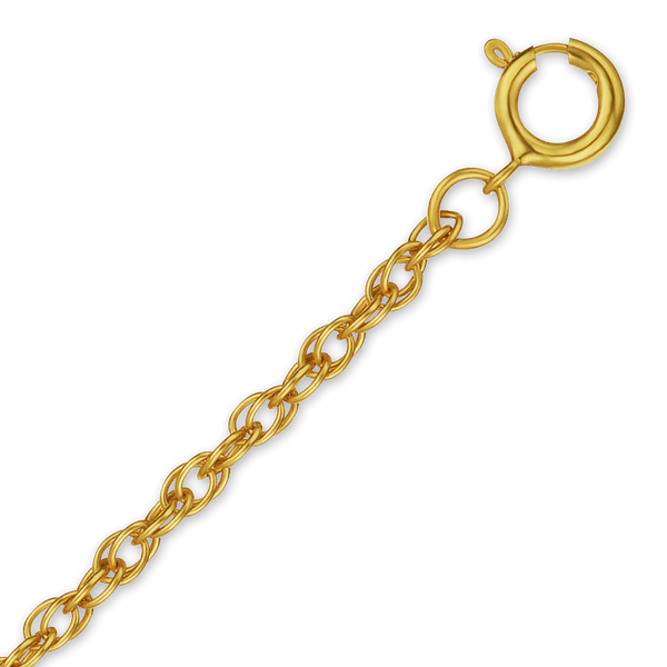 Finished Machine Rope Necklace in 14K Gold-Filled (1.20 mm - 1.70 mm)