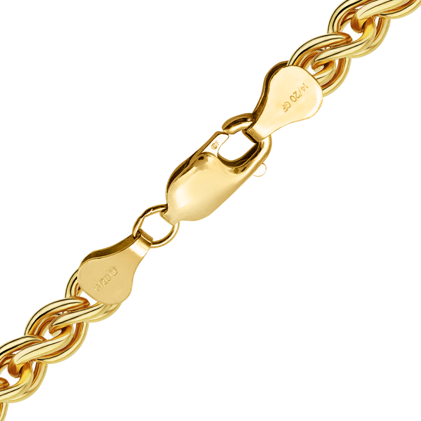 Finished Wheat Anklet in 14K Gold-Filled (1.90 mm - 6.00 mm)