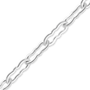 Bulk / Spooled Flat Krinkle Chain in 14K White Gold (1.50 mm)