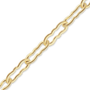 Bulk / Spooled Flat Krinkle Chain in 14K Yellow Gold (1.50 mm)