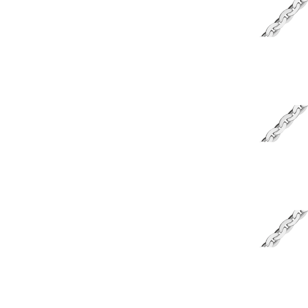 Bulk / Spooled Flat Rolo Chain in Sterling Silver (1.50 mm - 2.10 mm)