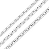 Bulk / Spooled Flat Rolo Chain in Sterling Silver (1.50 mm - 2.10 mm)