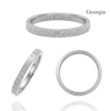 Sterling Silver Flat Wedding Bands with Optional Engraving  (2.0 mm)