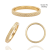 14K Yellow Gold Flat Wedding Bands with Optional Engraving  (2.0 mm)