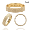 14K Yellow Gold Flat Wedding Bands with Optional Engraving  (4.0 mm)