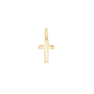 14K Gold Small Cross (11 x 5 mm)