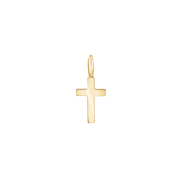 14K Gold Small Cross (11 x 5 mm)