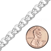 Bulk / Spooled Garibaldi Chain in Sterling Silver (4.40 mm - 7.90 mm)