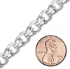 Bulk / Spooled Garibaldi Chain in Sterling Silver (4.40 mm - 7.90 mm)