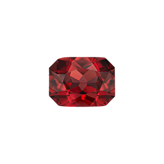Emerald Shape Garnet - January Birthstones