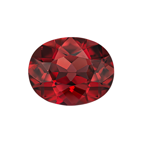 Oval Garnet - January Birthstones