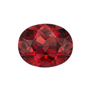 Oval Garnet - January Birthstones
