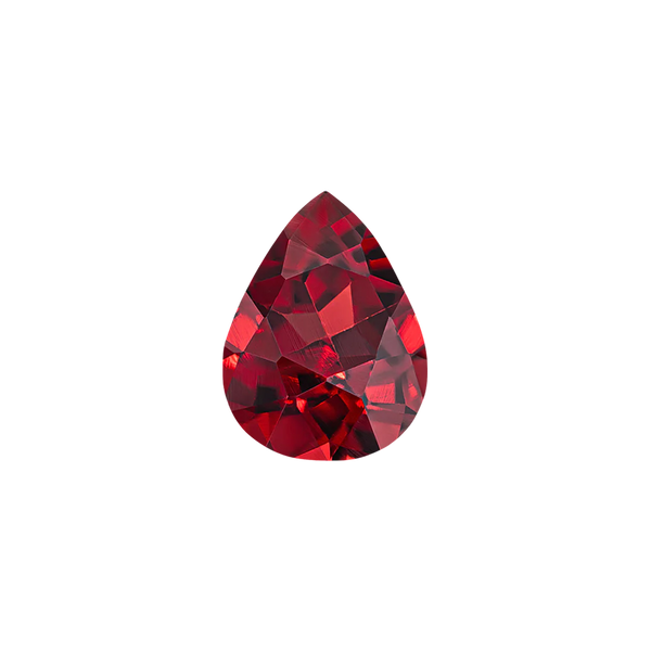 Pear Shape Garnet - January Birthstones